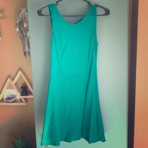Forever21 emerald Green Party dress.